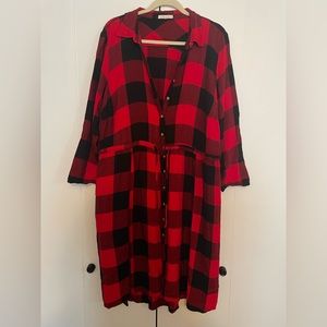 Buffalo check dress